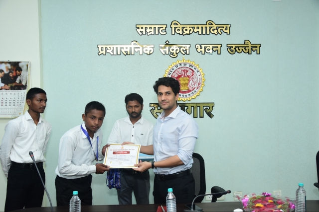 PSY Meritorious honor in Ujjain Collectorate